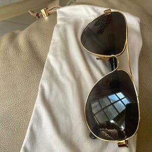 Tory Burch aviator sunglasses